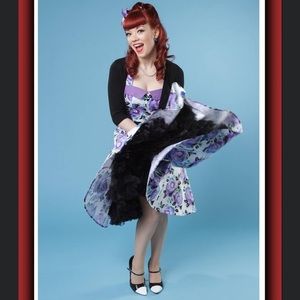Bettie Page Bella Rosa Swing Sundress